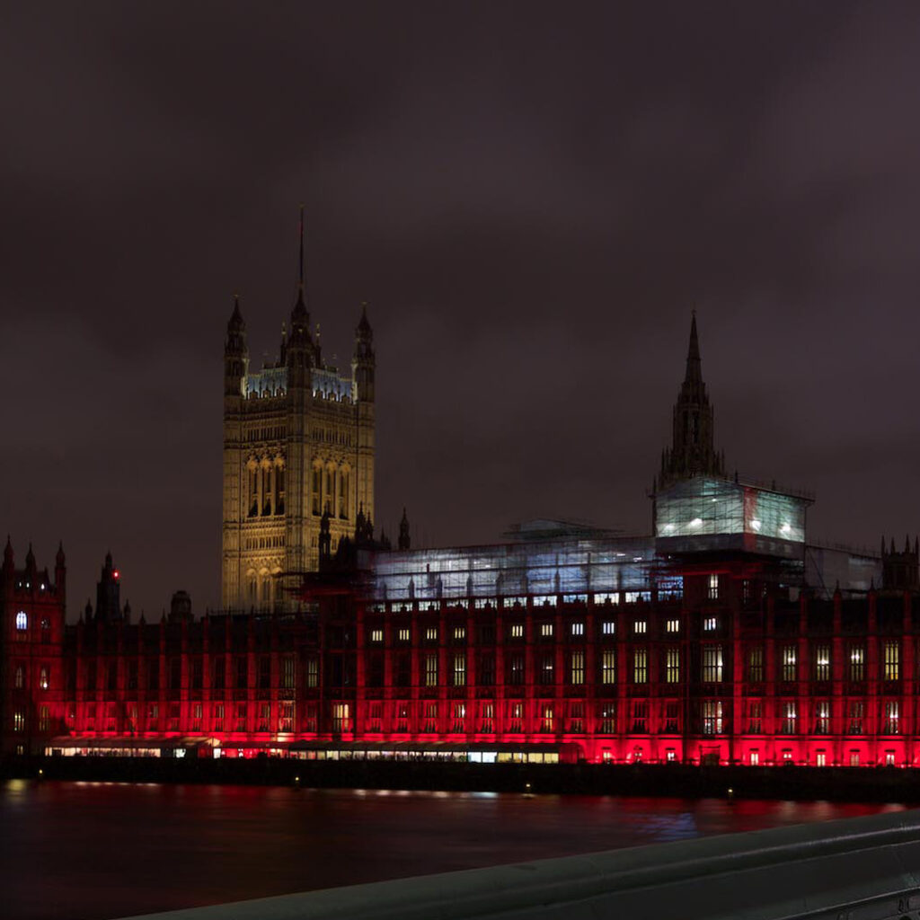 House of parliament, London