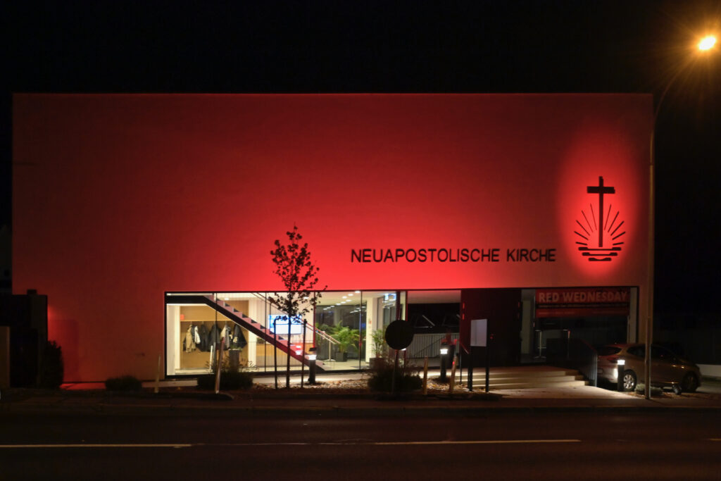 Neuapostolische Kirche Steyr Red Wednesday